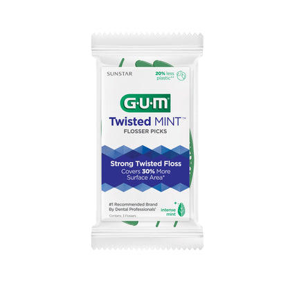828 : Fil dentaire GUM® Twisted Mint™