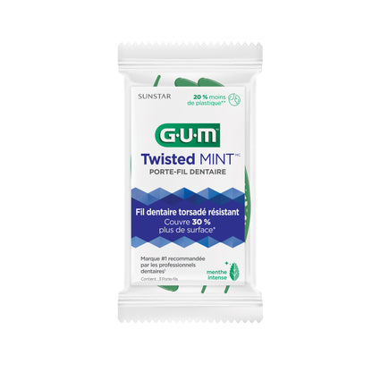 828 : Fil dentaire GUM® Twisted Mint™