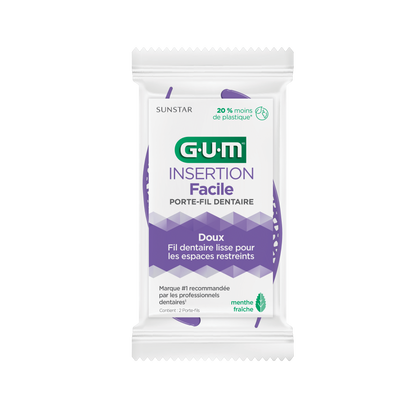 887 : Fils dentaires GUM® Comfort Slide (48 paquets de 2)