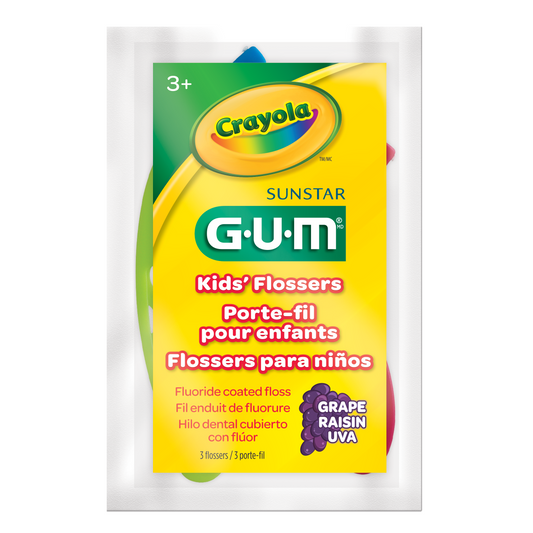 895 : Fil dentaire original GUM® Crayola™, 48 unités