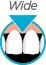 1614B : NETTOYANTS INTERDENTAIRES PROXABRUSH® - Coniques, larges et en vrac (bleu) swatch