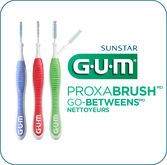 GUM Proxabrush Go-Betweens Nettoyeurs
